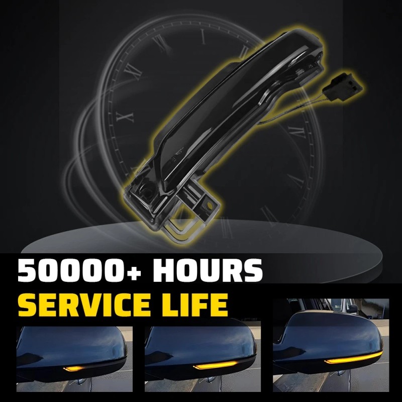 For Dodge Durango WD 2011-2023 Mirror LED Turn Signal Light