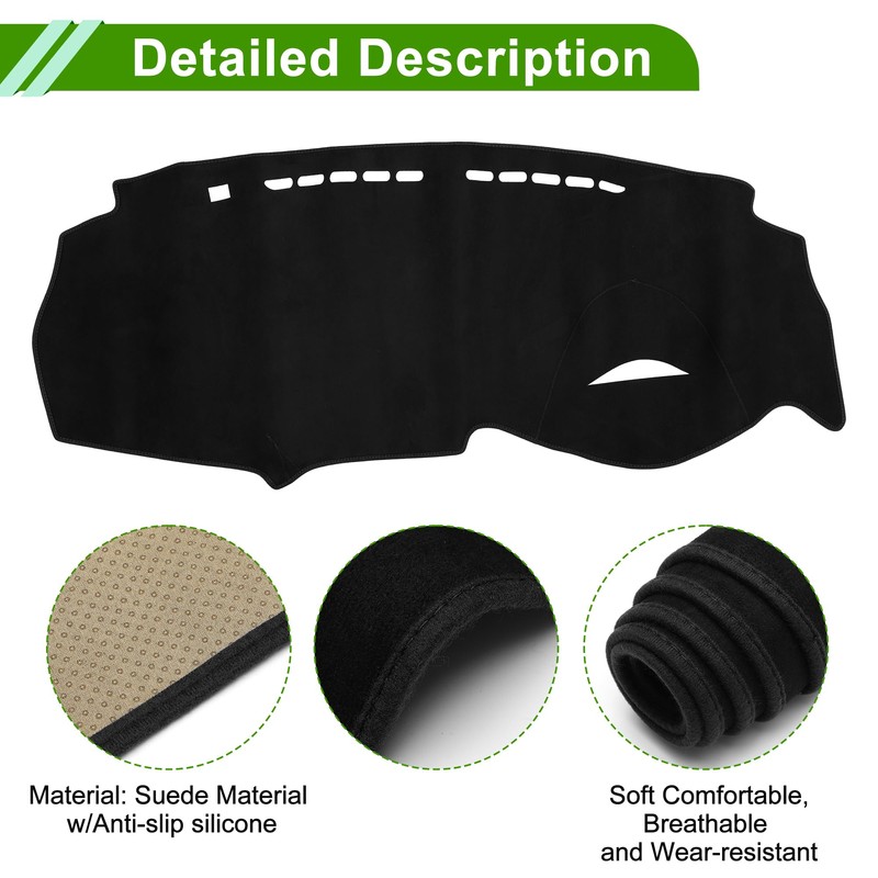HOPESPANNER Dashboard Mat Insight 2009-2014 for Honda Insight Car Dashboard