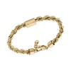 Armani Exchange Men's Gold-Tone Stainless Steel Chain Bracelet, AXG0124710