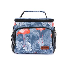 FANDARE Fashion Lunch Bag Cool Bag Lunch Bag Thermal Bag Cooler Bag Ice Bag Picnic Bag Lunch Bag Insulated Bag Waterproof for Men Women Work School Trip Blue, blue, Work