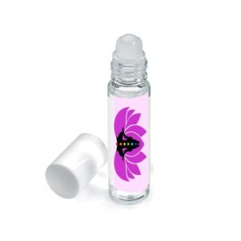 Simply Essential Crown Chakra Pulse Point Roller Ball Oil with Cedarwood, Frankincense, Sandalwood 10ml Roll on Blend