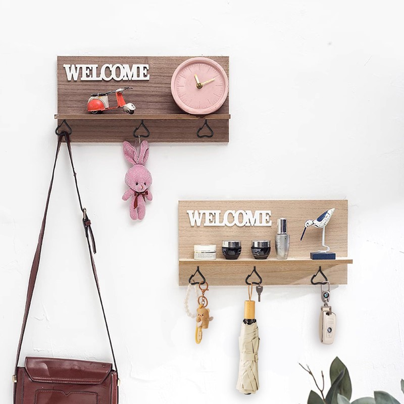 BJUTYEU Decorative Love Hooks for Hanging Lights, Plants, Wind Chimes,