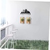 Ciieeo Owl Design Coat Hooks Decorative Wall Mounted Coat Rack