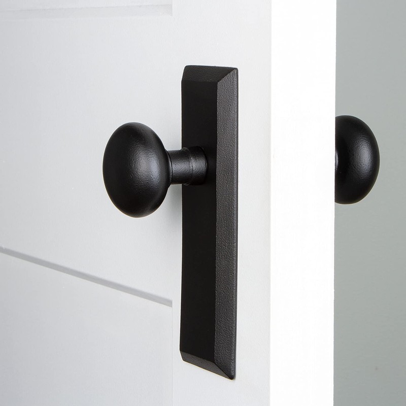 Ageless Iron Keep Long Plate with Keep Door Knob