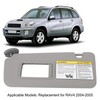Sun Visor 7432042420B0 Left Driver Side Multifunctional Sunvisor Shade with