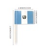 Guatemala Flag Guatemalan Small Toothpick Flag Decor Mini Cupcake Toppers