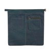 Tanner london Leather Workshop Apron with Multiple Pockets, Brass Hardware,