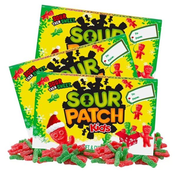 Sour Patch Kids Holiday Movie Theatre Boxed Candy 3.5oz New