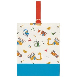 Skater KBS1-A Shoe Bag, Height 11.8 x Width 9.1 inches (30 x 23 cm), Working Car