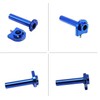 High Throttle Kit Motorcycle Universal Aluminum (Blue)