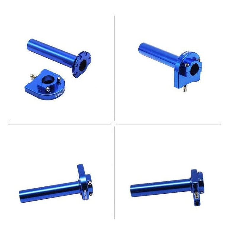 High Throttle Kit Motorcycle Universal Aluminum (Blue)