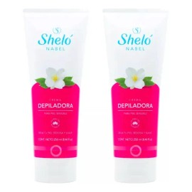2 Cremas Depiladoras Piel Sensible Sheló Nabel                                                                                                        