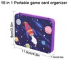 QIANRENON 16 in 1 Switch Card Magnetic Storage Box Organiser