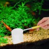 Small Aquarium Fish Net, Telescopic Pole Fish Shrimp Catch Skimming