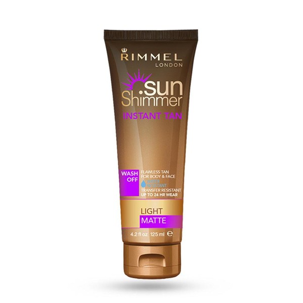 Rimmel Sun Shimmer Instant Tan Light Matte 125ml