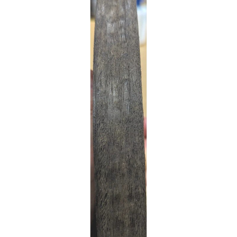 Eucalyptus Fumed Smoked Figured wood veneer edgebanding 15/16" x 120"