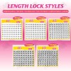 US Local Stock Single Length Cluster Lash Tray 8-16mm Diy