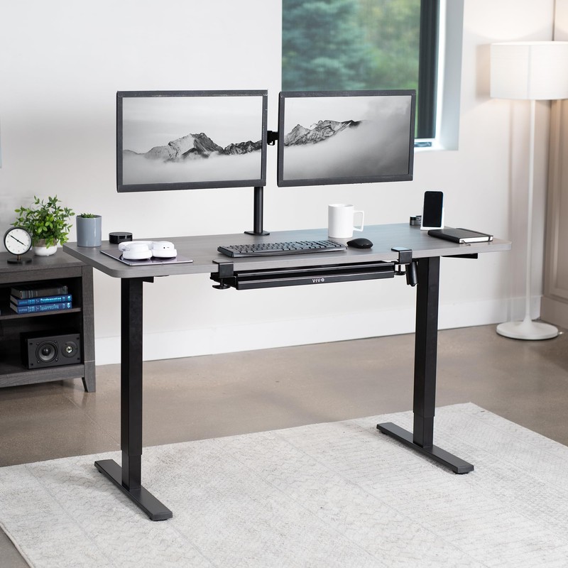 VIVO 22 inch Clamp-on Sliding Pull-out Under Table Drawer for