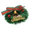 10Pcs Dollhouse Christmas Wreath Exquisite Colors Cute Life Scenes Miniature
