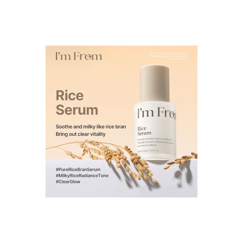 I'm from Rice Serum, Glow Deep Soothing Rice Serum