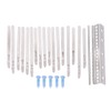 17 Note Kalimba Thumb Piano Stainless Steel Keys Set Musical