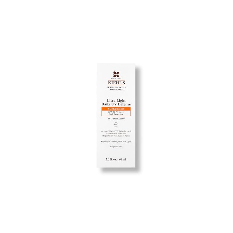 Kiehl's Ultra Light UV Daily Defense Solar, Protector Solar FPS