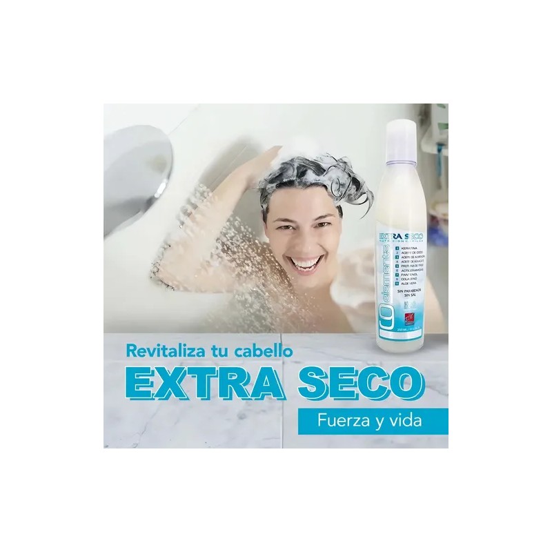 Shampoo Para Cabello Extraseco 9 Elementos Dconde
