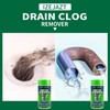 IZEJAZT Powder Type Drain Clog Remover ，Drain Cleaner Gobbler and