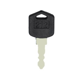 Newyuan Pack of 8 Forklift 212 Ignition Keys Compatible with Doosan Compatible with Daewoo D25 D35 G25 G35 Forklift Compatible with Mitsubishi Forklift