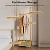 Ergocar Coat Stand. A jacket hat rack with a basket,