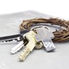 BDM Cross Keychain Christian Cross Silver Cross for Men Women