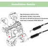 Accelerator Throttle Cable 102336001 Governor Cable Kit Replacement for Club