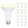 DEGNJU BR30 LED Bulb, Dimmable Flood Lights Indoor CRI80 7W