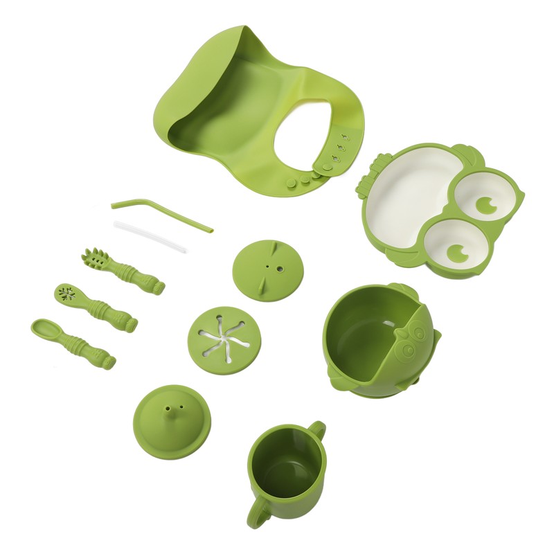 Baby Led Weaning Supplies Owl Shape Teether Safety Strong Suction