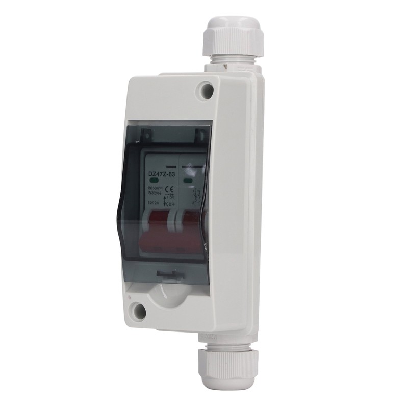 PV Solar Disconnect Switch Photovoltaic Circuit Isolator Miniature RV Breaker