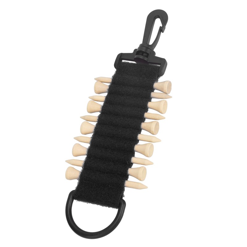 Golf Tee Holder, 10 Golf Tees Organizer, Portable Golf Tee