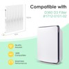 HSIAMEN D360 Filter Replacement D3 Compatible with Winix D360 Air