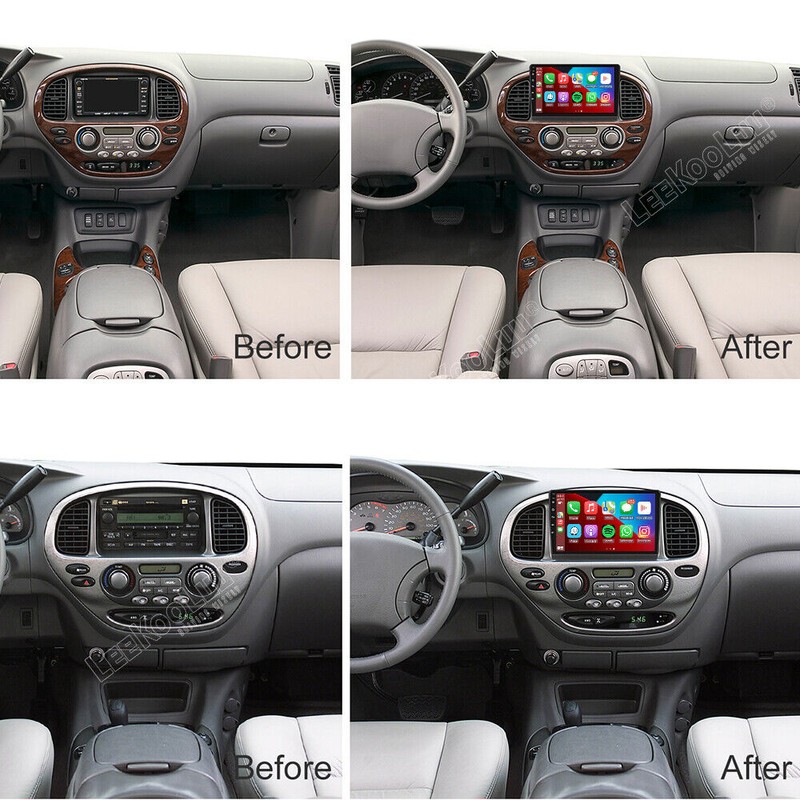 LeeKooLuu For Toyota Sequoia 2003-2007 Android 13 Apple Carplay Car