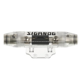 SIGANDG In-Line ANL Fuse Holder 0/2/4 Gauge AWG with 150 Amp Fuse