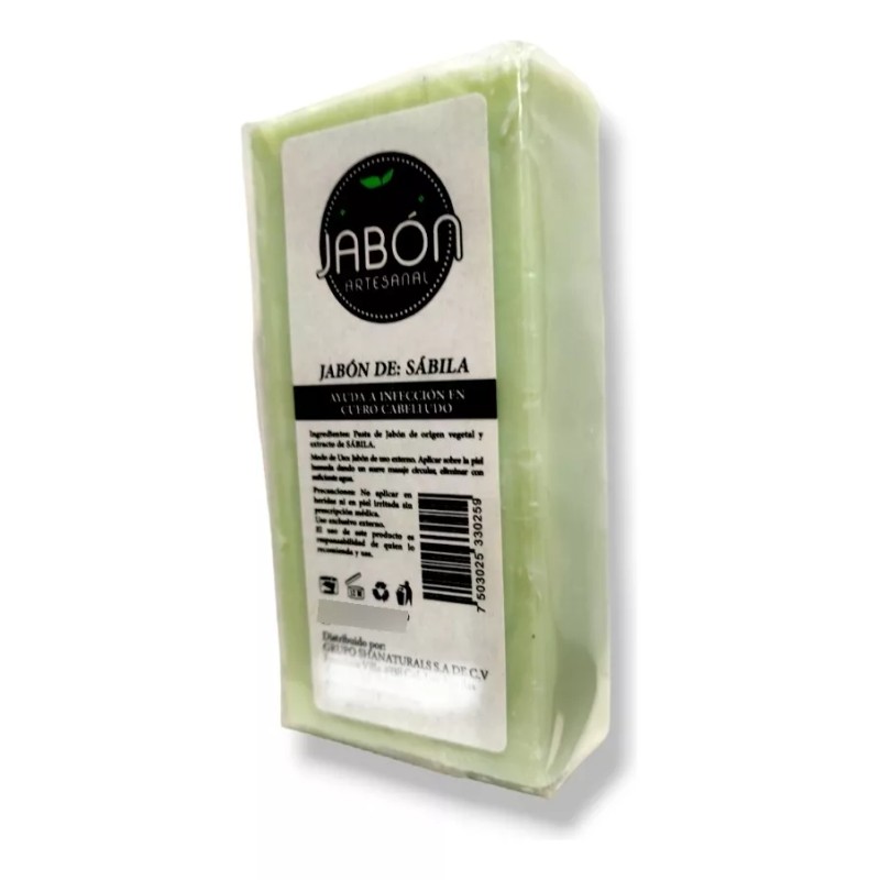 Shanatural's 10 Jabón Artesanal Sábila Aloe Vera Vegano Shanatural's
