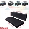 MOMIRAC 2 Set UTV Front & Rear Seat Covers For