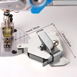 2024 Upgraded Multi-Purpose Magnetic Guide for Sewing Machine, Multi-Purpose Magnetic Guide for Sewing Machine Roller, Upgraded Multi-Purpose Magnetic Guide for Sewing Machine with Roller (Silver)