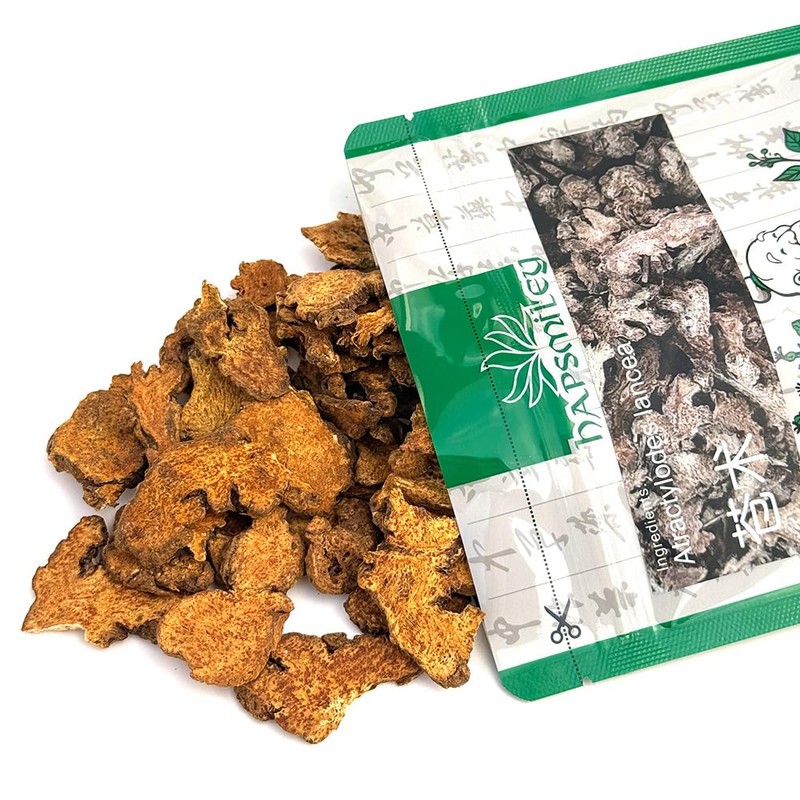 Hapsmiley Atractylodes lancea (Cang Zhu/苍术) - 3.5 Oz (100g) Dried