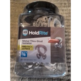 HoldRite New HoldRite 1/2” Metal Thru-Stud Isolator (25 pack) #424J25