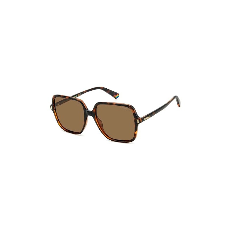 Polaroid Women's Sunglasses, Havana