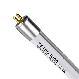 IHYCTV T5 21 Inch LED F13T5DL LED Replacement Bulb F13T5 7W, G5 Socket, 910lm, 6500K, 865, Daylight White, Retrofit 13W Fluorescent Tubes, 140 Degrees, Plug & Play, Pack 1