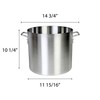 Thunder Group 16 Quart Aluminium Stock Pot