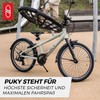 PUKY LS-PRO 24 Bicycle Mudguard Set, Black, Lightweight and Robust,