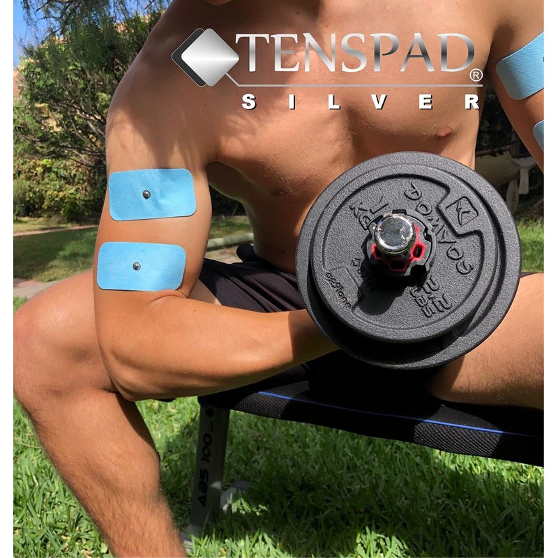 TENSPAD SILVER Pack of 12 Electrodes S (50 x 50