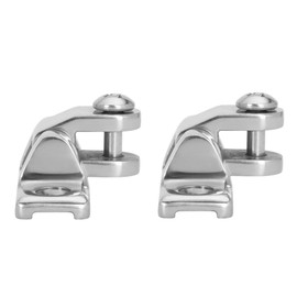 HAIWEN Pair of Stainless Steel 316 Swivel Bimini Top Deck Hinge Swivel Deck Hinge,Marine Top Mountain Type Fitting Hardware for Marine Boat Yacht Shade Sails (Pair)